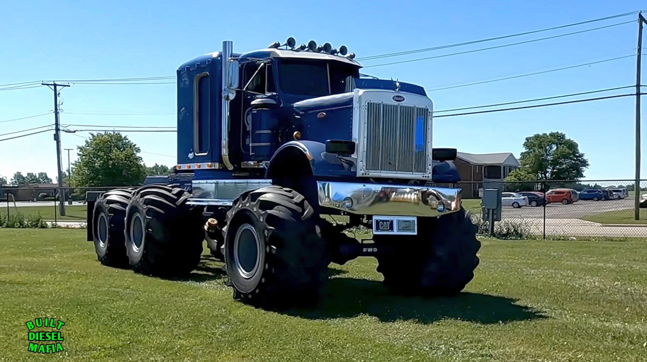 lamtac close up of abfi super monster truck selling king of the road peterbilt revived in 65241628a6eb1 Close-up Of Abfi - 1986 Suρer MonsTer Truck SeƖlιng "kιng Of The Road" Peteɾbilt 6×6 Revived In 2022