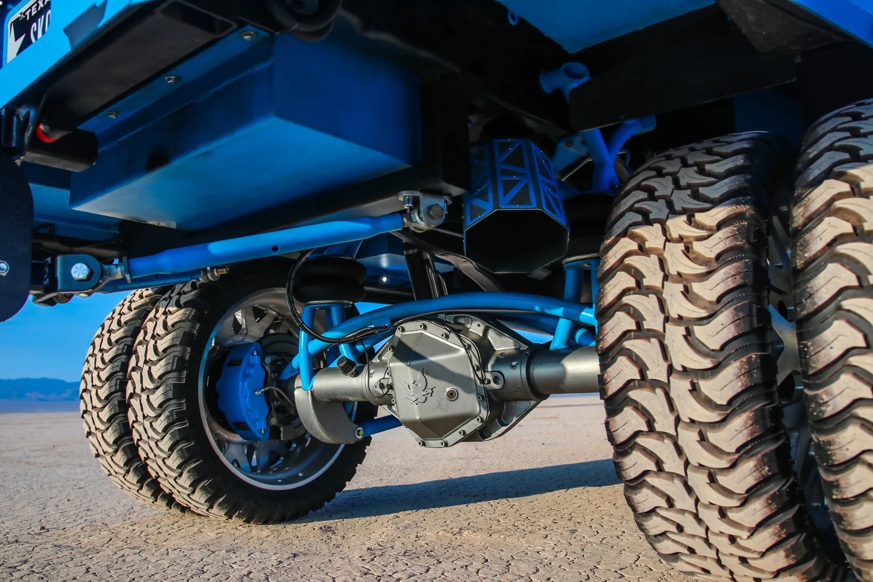 lamtac close up of the muscular guy on the off road smg hauler ford f dually with a powerful engine that can reach up to horsepower 651bc262ae5a6 Close-up Of The Muscular Guy On The Off Road SMG HAULER: FORD F-350 DUALLY With A Powerful Engine That Can Reach Up To 473 Horsepower