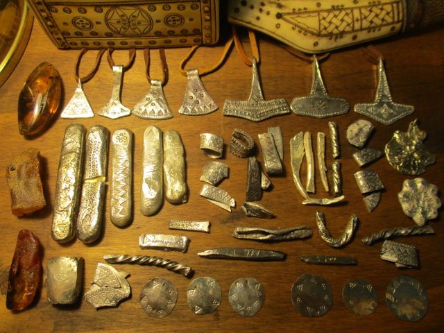 Hacksilver Viking silver bars treasure amulets etc for sale on etsy and ebay by: Ew Swart | Norse jewelry, Viking jewelry, Vikings