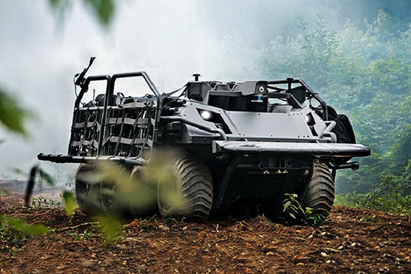 Rheinmetall giới thiệu phương tiện mặt đất không người lái của mình trong quá trình thử nghiệm ở Estonia