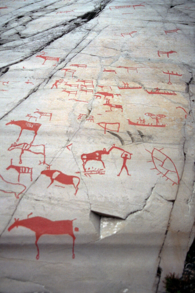 Rock carvings near Alta Norway